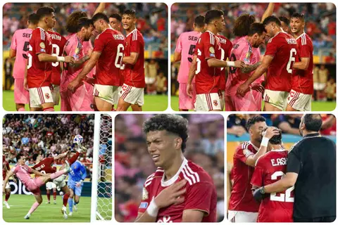 "بكاء وكسر ومشادة وإنقاذ خيالي".. لقطات لم تذع من مباراة الأهلي وإنتر ميامي (صور)